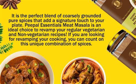 Peepal Essentials Handi Meat Masala - perfectly blended spice with ...