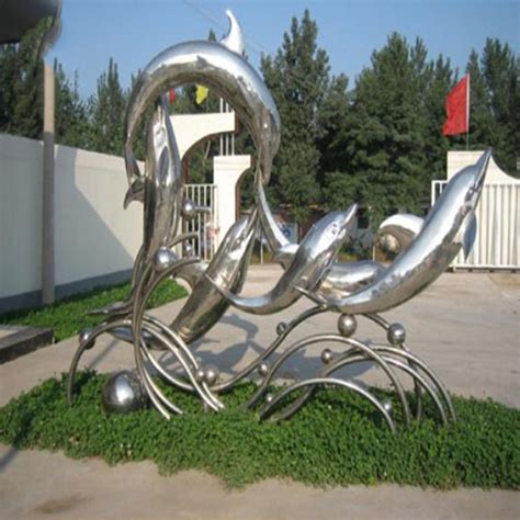 公园动物玻璃钢仿真海马雕塑 - 卓景雕塑公司