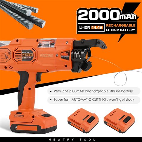 Buy NEWTRY Upgraded Rebar Tie Gun Automatic Rebar Tier Machine Tying ...