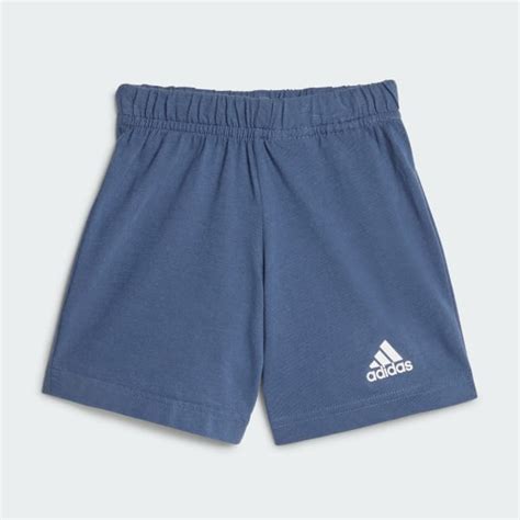 adidas Essentials Organic Cotton Tee and Shorts Set - Green | adidas India