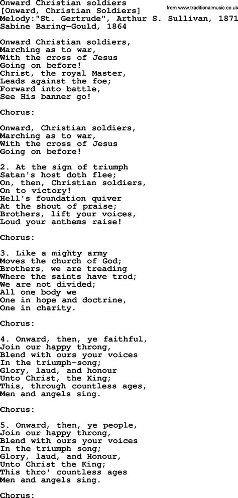 Old English Song Lyrics For O Soldier Soldier Won39t You Плейлист Relax ...