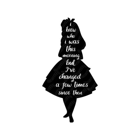 Alice in Wonderland SVG PNG Digital File Instant by IHeartSVG | Alice ...
