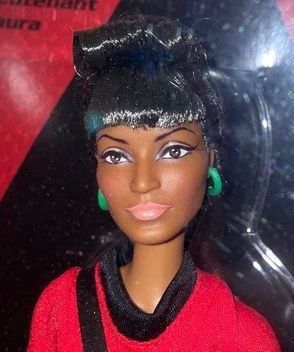 Buy Barbie Lt Uhura Star Trek 50th Anniversary Nichelle Nichols AA Doll ...