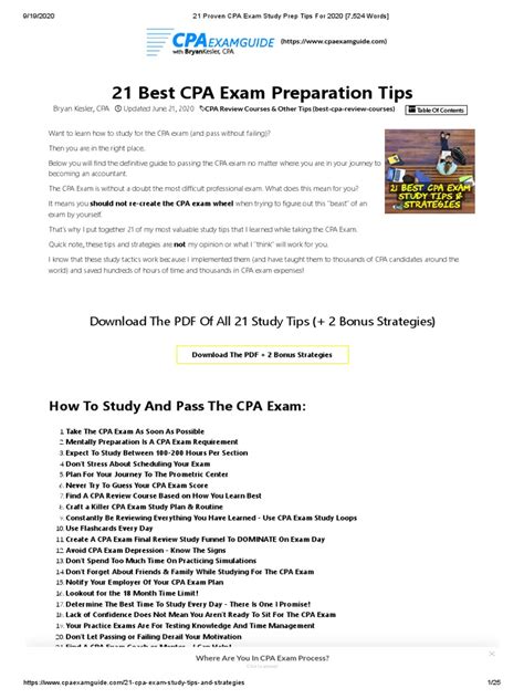 Image result for CPA Exam Tips