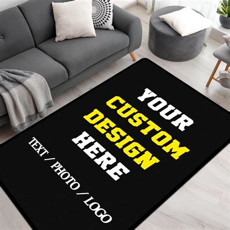 Custom Logo Rugs for Bedroom & Entrance - Personalized Area Rugs ...