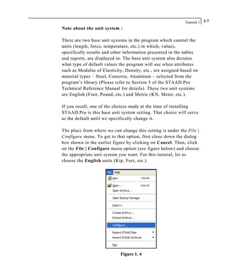 Image result for Set Interlim Command STAAD.Pro Tutorial