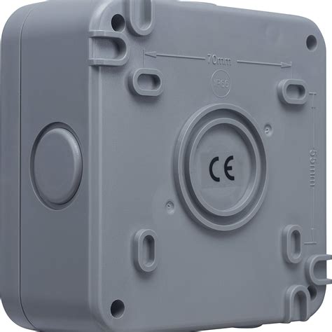 BG Electrical WPJB Outdoor Weatherproof Junction Box, 5 Pole Terminal ...