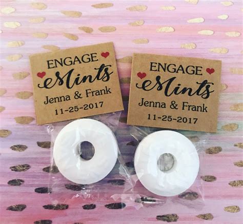 Personalized Engagement Party Favors - Celebrate Your Love!