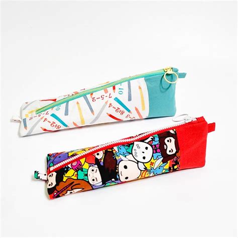 Image result for Zippered Pencil Case Pattern Triangle