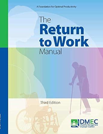 Buy The Return to Work Program Manual Book Online at Low Prices in ...