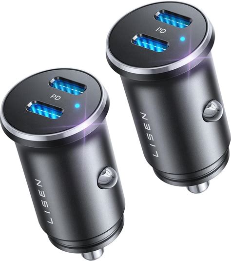 Amazon.com: LISEN 35Min Super Fast iPhone 16 Car Charger, 54W Alloy ...