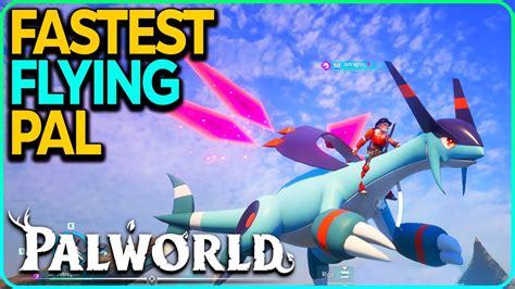 Fastest Flying Mount Jetragon Palworld - YouTube