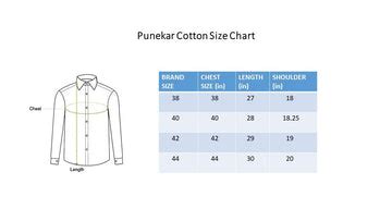 Punekar Cotton Light Pink Color Cotton Linen Formal Shirt for Men's.