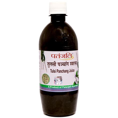 Patanjali Tulsi Panchang Juice, 500 ml Price, Uses, Side Effects ...