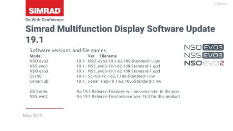 Image result for Simrad EVO2 Software Update
