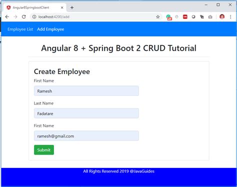 Image result for Angular 8 Crud Example Tutorial