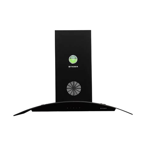 FABER Feel 3D Plus Max T2S2 BK TC 90 Wall Mounted Chimney | Poorvika