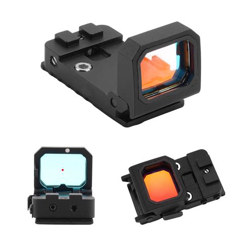 Buy Mini Folding Red Dot Flip Up Reflex for Glock MOS,Compact 3 MOA RMR ...
