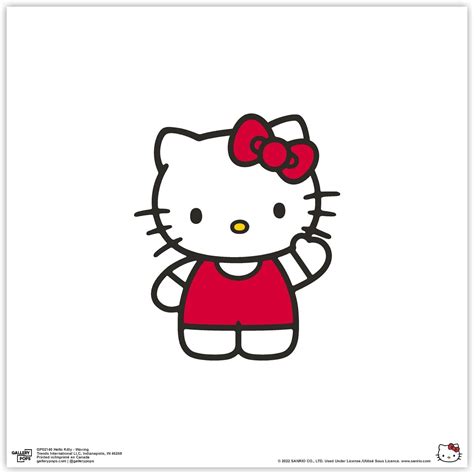 Amazon.com: Trends International Gallery Pops Hello Kitty - Waving Wall ...
