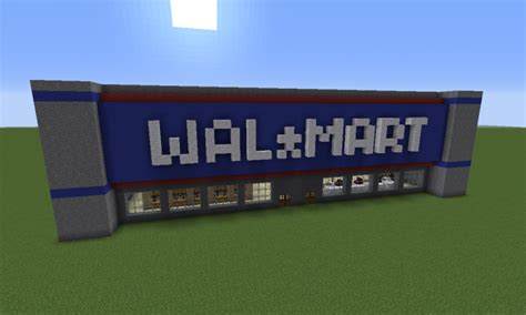 Image result for Minecraft Walmart Build