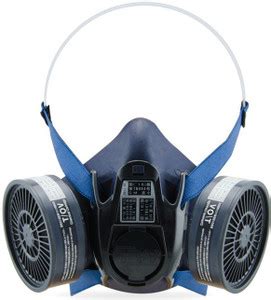 SHIGEMATSU Reusable Half Face respirator dual cartridge STS-TW02S ...