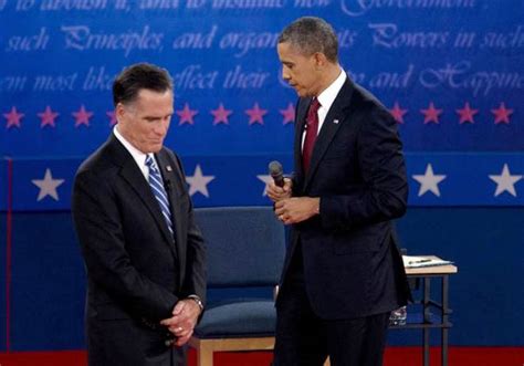 Mitt Romney moderates tone before combative Obama in closing debate ...