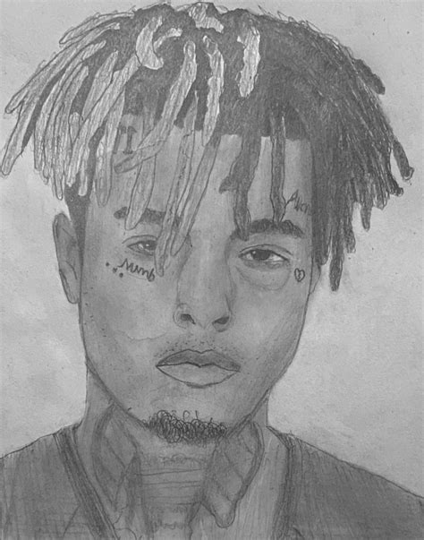 Made this tribute drawing : r/XXXTENTACION