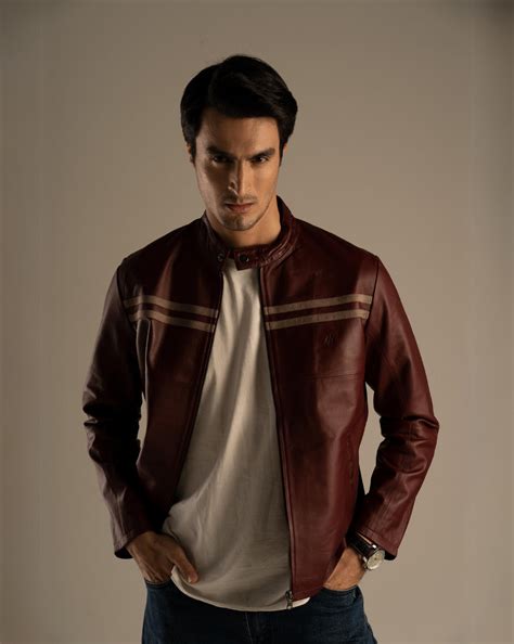 Lorenzo - Bordeaux | 100% Genuine Leather Jacket