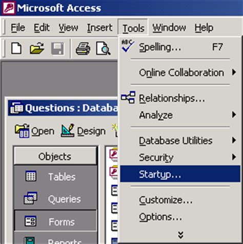 How to Start MS Access 的图像结果