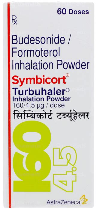 Symbicort Turbuhaler 4.5/160 MCG Inhaler: Uses, Side Effects, Price ...