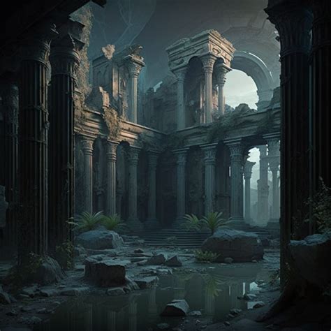 Alien Ruins Concept Art 的图像结果