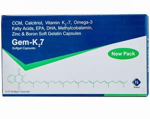Nukind Gem K27 Softgel Capsule - 10 N Price in India - Buy Nukind Gem ...