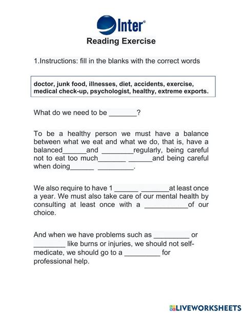Image result for Reading Skill Exercises
