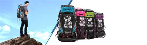 Trunkit Adventure Series Water Resistance Trekking Hiking Travel Bag ...
