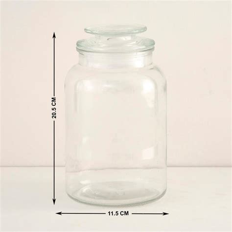 Buy Corsica Essentials Glass Storage Jar - 1.5L from Corsica by Home ...