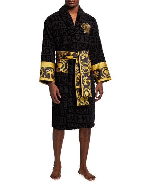 Mens Red Versace Robe at Gary Norris blog