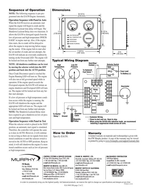 Image result for Murphy Engine Control Panel