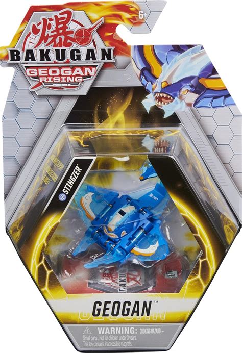 Buy Bakugan Geogan Rising 2021 Aquos Stingzer Geogan Collectible Action ...