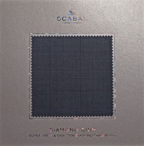 Made Suits® Sartorial Tailor — Scabal Diamond Chip Suit