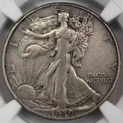 1939-D/D Walking Liberty Half Dollar NGC XF-40 FS-501 D/D RPM - Old ...