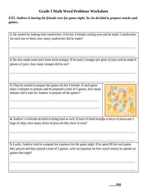 Image result for Class Three Math Word Problems Page No. 17