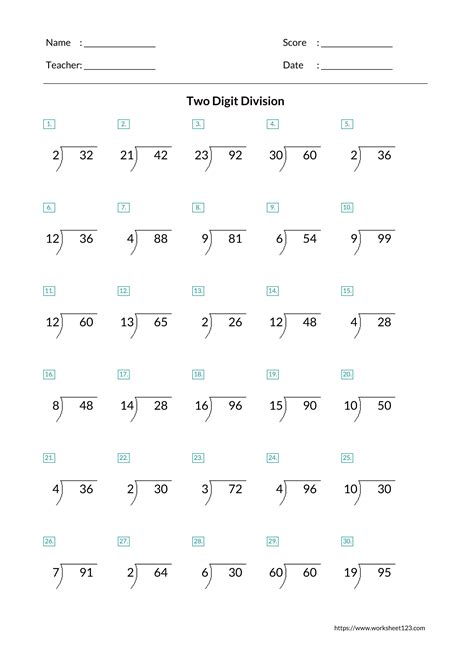 Image result for Two Number Division Problems