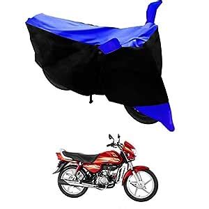 Kandid Black & Blue Universal Bike Water Resistant Bike Cover for Hero ...