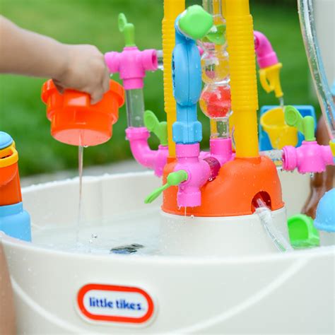 Little Tikes Fountain Factory Water Table, Sand & Water Tables - Amazon ...