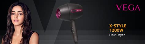 VEGA X-Style 1200 Hair Dryer (VHDH-17), Grey : Amazon.in: Beauty