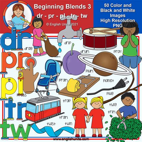 Beginning Blends 3 (dr/pr/pl/tr/tw) | Made By Teachers