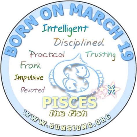 March 19 Zodiac Horoscope Birthday Personality - SunSigns.Org