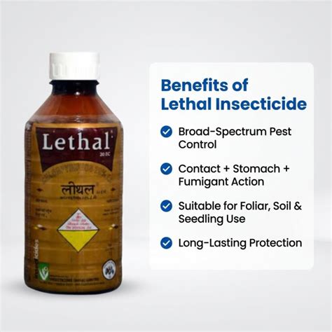Buy IIL Lethal Insecticide – Broad-Spectrum Pest Control Solution | K...