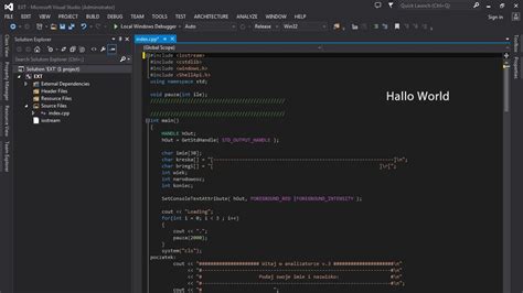 Visual Studio 2013 Tutorial 的图像结果