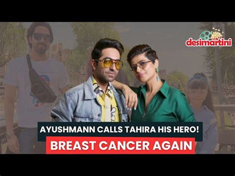 Ayushmann Khurrana's Wife Tahira Kashyap Reveals Cancer Relapse: Her ...